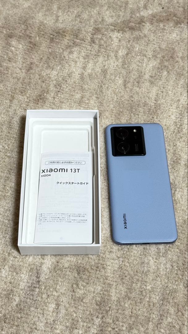 Xiaomi 13T 8GB RAM 256GB ROM ブルー