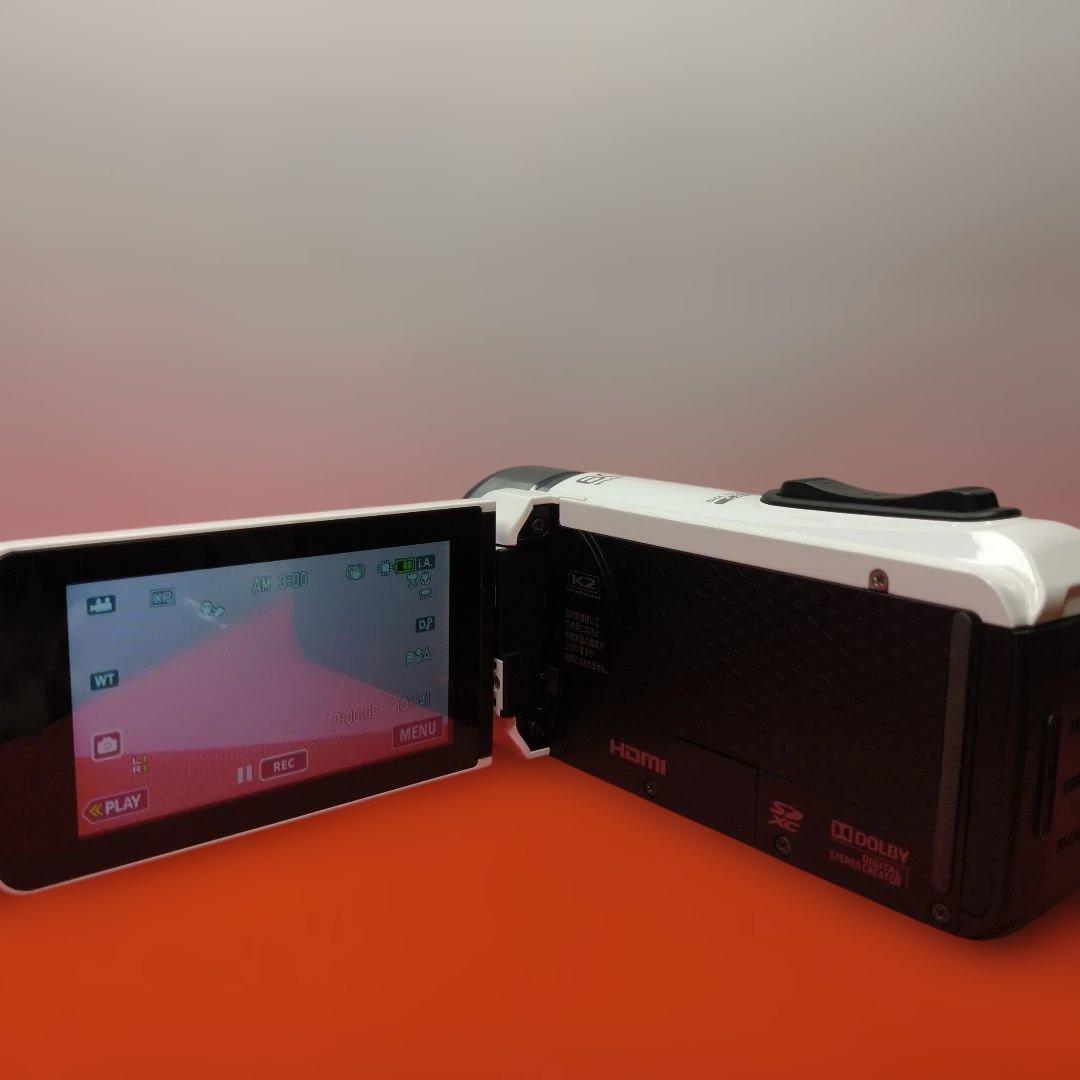 【動作確認済】JVC Everio エブリオ GZ-F55K-W