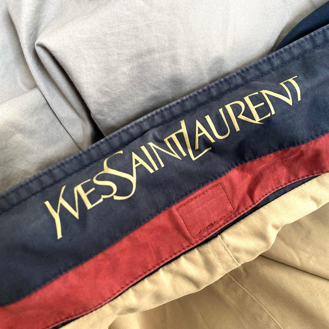 90s YVESSAINTLAURENT イブサンローラン　リバーシブルコート