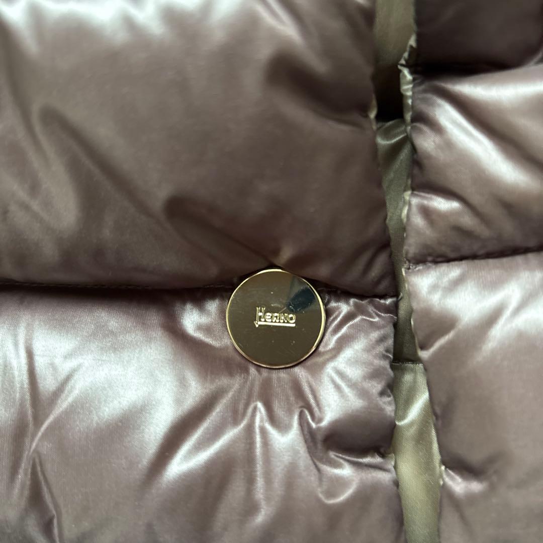 ヘルノ　リバーシブルダウンベスト 42サイズ