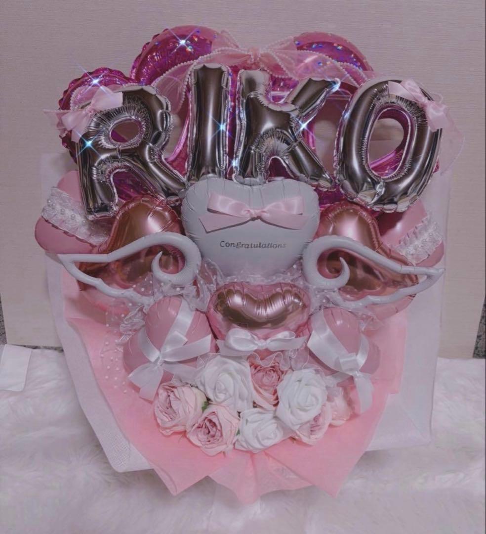 と　バルーンブーケ　卒業式