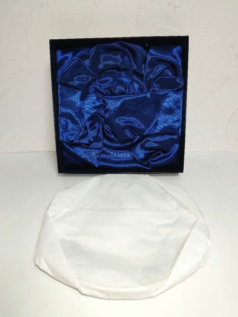 マイセンMEISSENオタフク100周年記念プレートペア お多福 ブルーオニオン