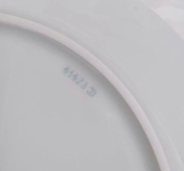 マイセンMEISSENオタフク100周年記念プレートペア お多福 ブルーオニオン