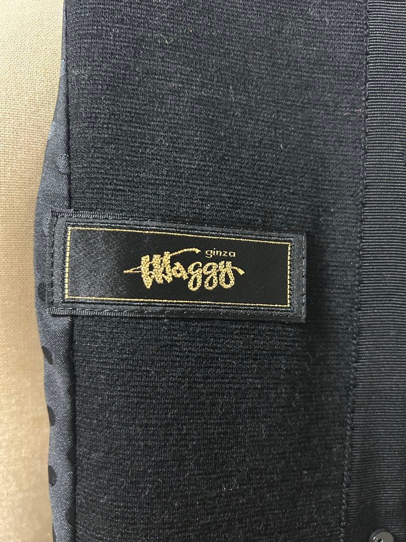 MALHIA KENT/銀座マギー/超高級生地/ツイードロングコート/フリンジ