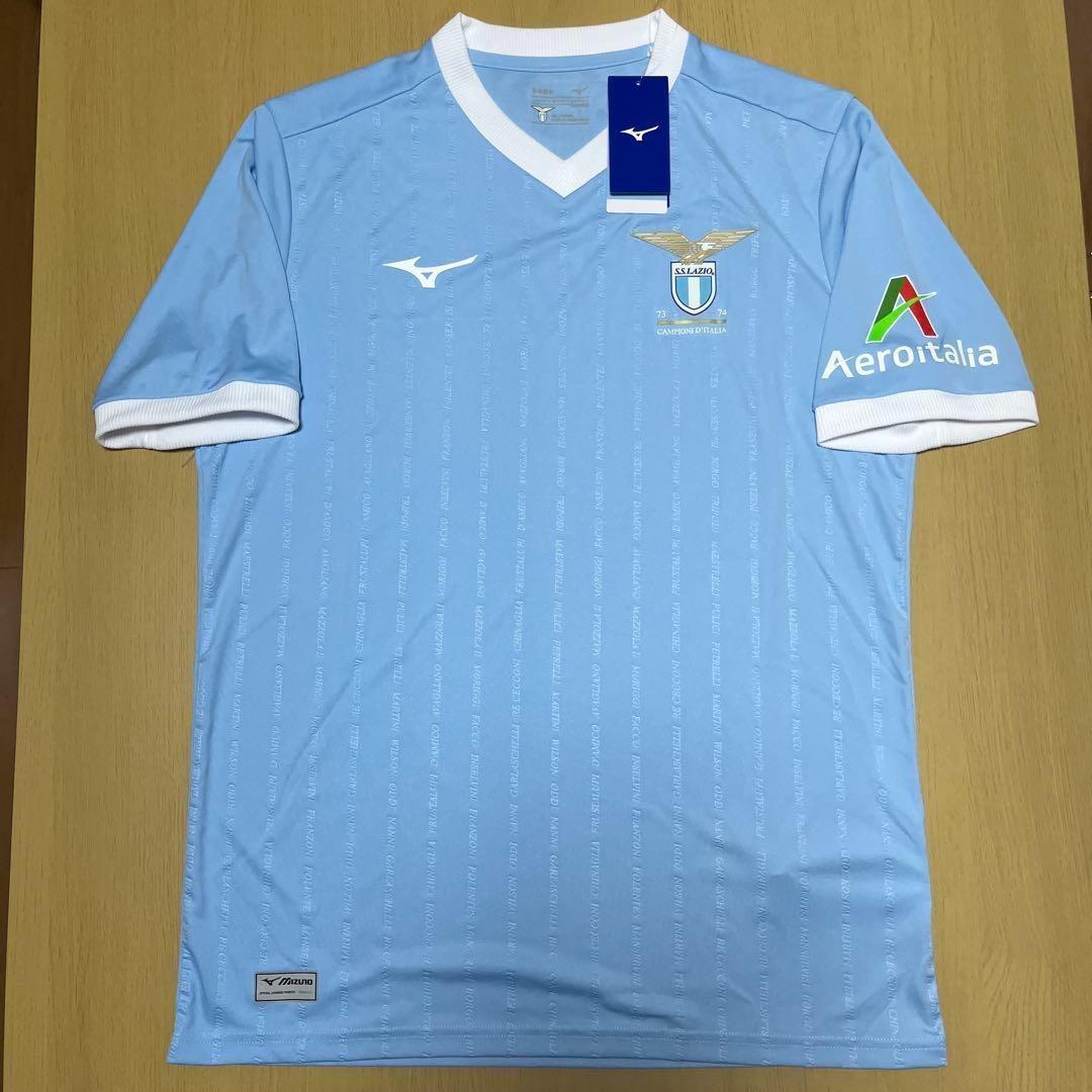 新品未使用 正規品 ラツィオスクーデッド獲得50周年ユニフォーム L 23-24