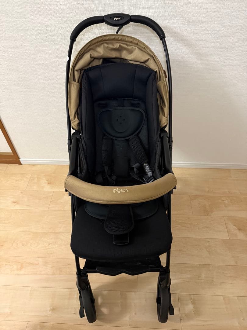 ピジョン ランフィ Runfee RB3 両対面式A型ベビーカー キャメル