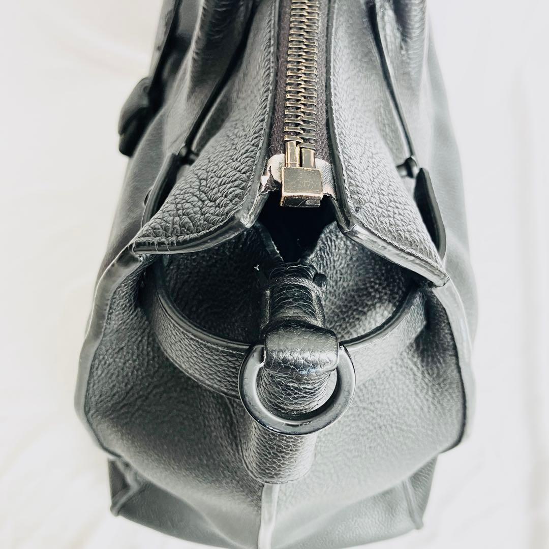 ひ*ん様 【希少】SAINTLAURENT サックドジュール　オールブラック　2