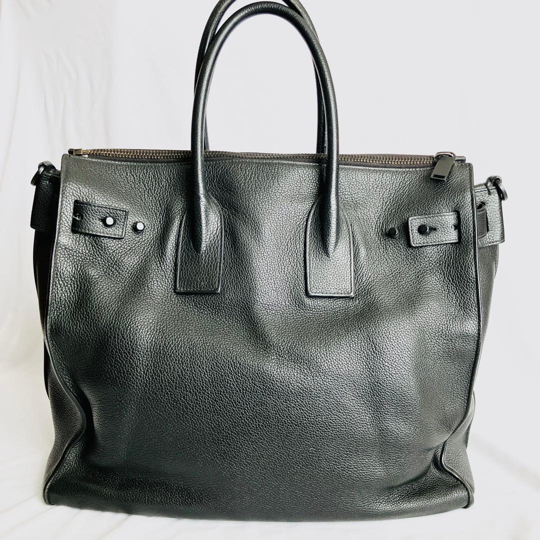 ひ*ん様 【希少】SAINTLAURENT サックドジュール　オールブラック　2