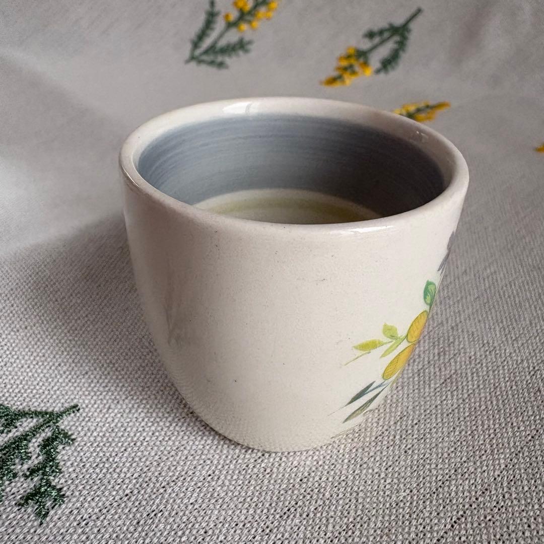 026 スージークーパー　スワンシースプレイ　エッグカップ　ブルー