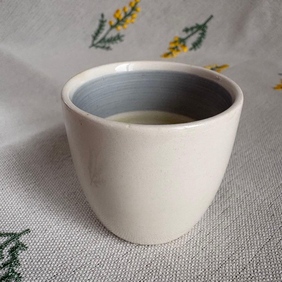 026 スージークーパー　スワンシースプレイ　エッグカップ　ブルー