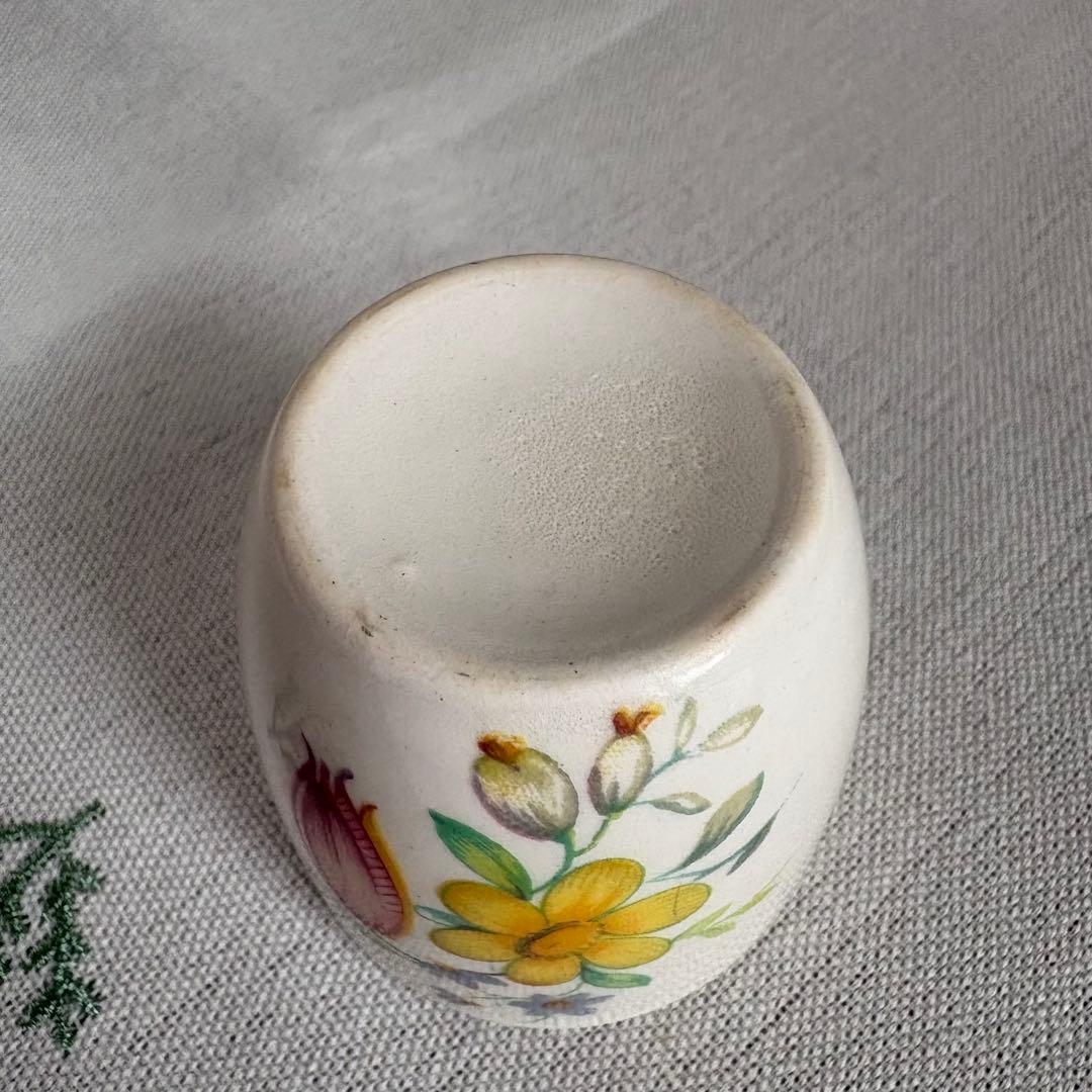 026 スージークーパー　スワンシースプレイ　エッグカップ　ブルー