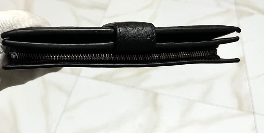 グッチ　長財布　ウォレット　ケース　ブラック