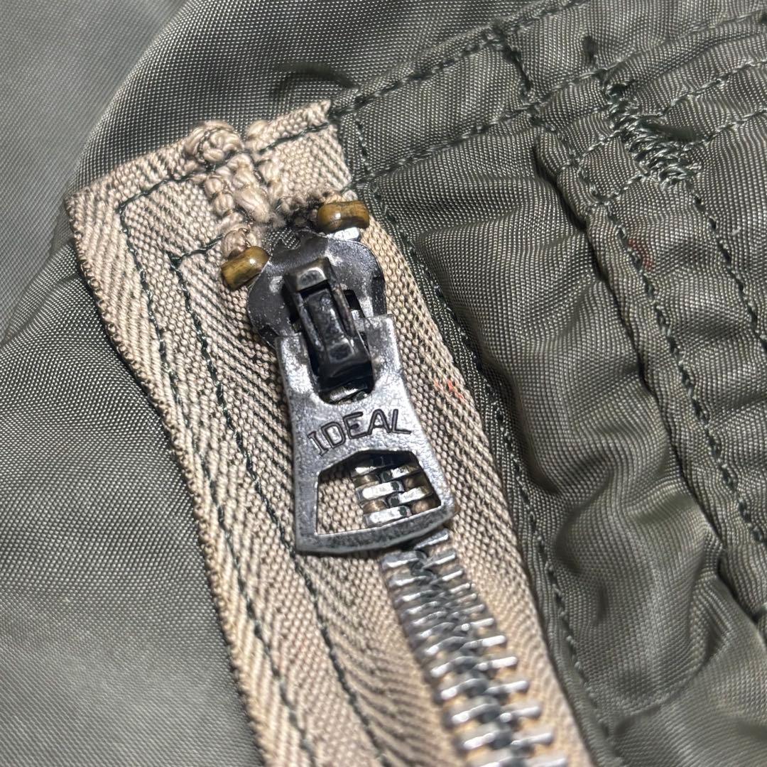 ALPHA MA-1 アルファフライトジャケット 70s 80s IDEAL