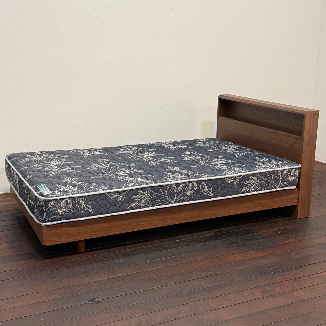 H112K46 展示品 France Bed メモリーナ65 セミダブルベット