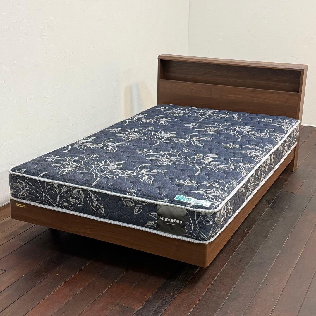 H112K46 展示品 France Bed メモリーナ65 セミダブルベット