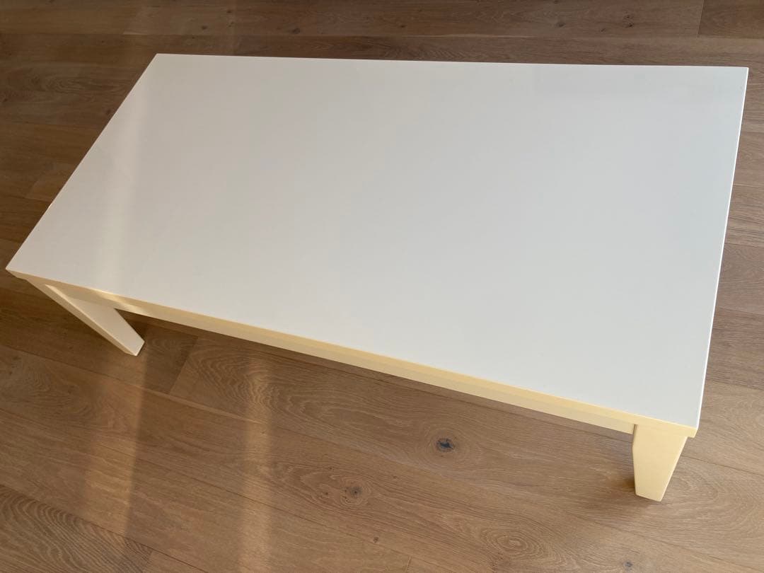 【値下げ/送料無料】ニトリ リビングテーブル ホワイト 木製