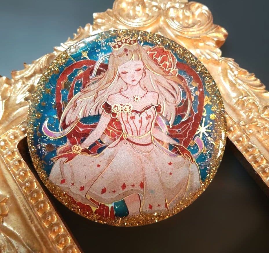 チャチャ様懐中時計うさぎちゃん レジンヘアゴム