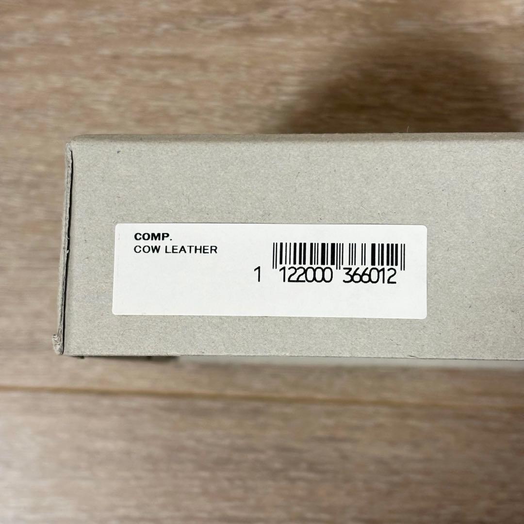 Graphpaper ホールレスレザークラシック ベルト ブラック サイズ2