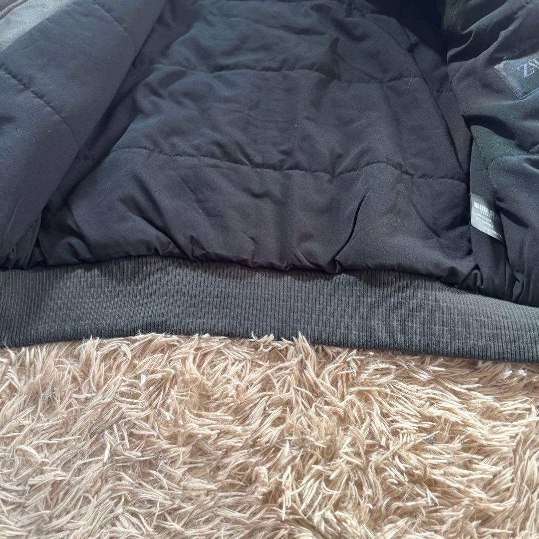 タコもも様ZARA ザラ　フェイクスエード キルティングジャケット　Y2K