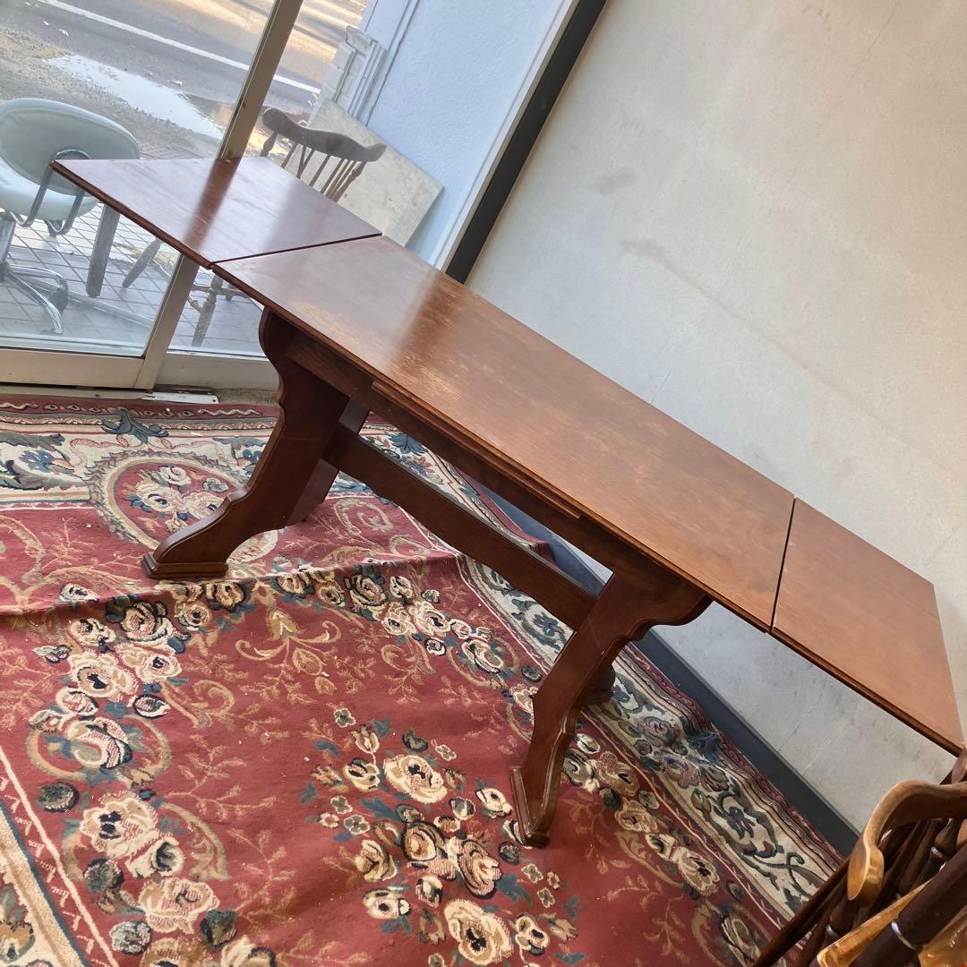 ルーマニア製 I.P.L REGHIN エクステンションテーブル 伸縮式テーブル