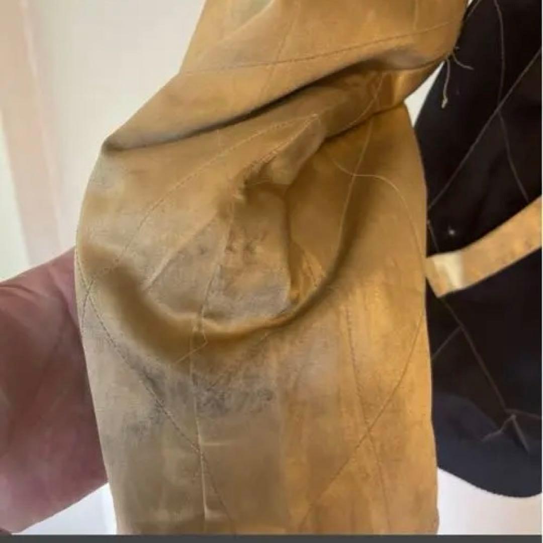 テーラー東洋 リバーシブル 別珍 souvenirjacketスカル蛇ネイビー