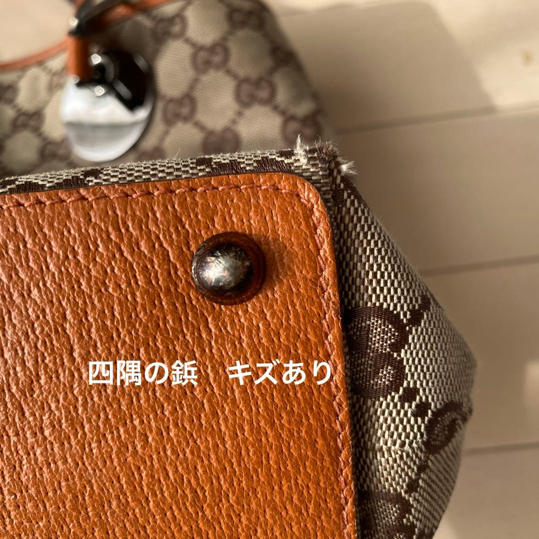 GUCCI GGキャンバストートバッグ