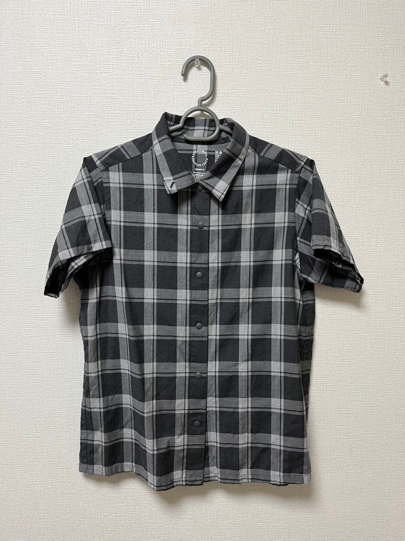 山と道　チェックシャツ　Sサイズ　美品
