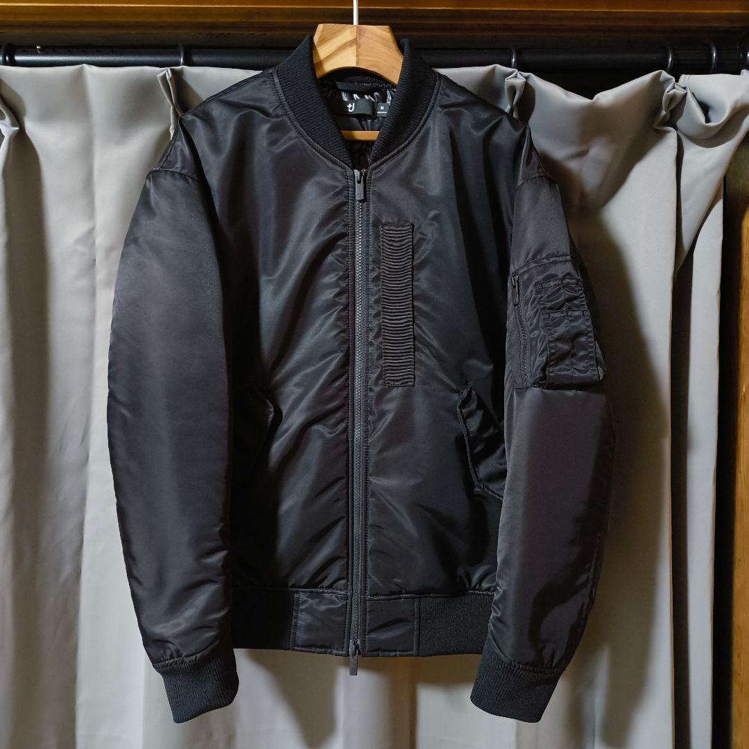 +Ｊ ハイブリッドダウンMA-1 ブロードシャツ 2点セット