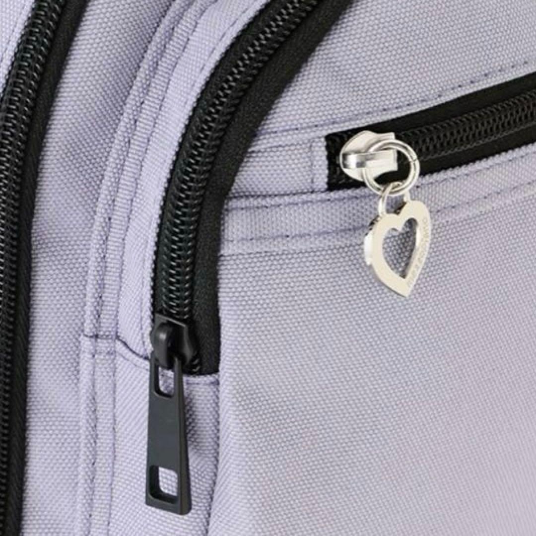 メゾピアノジュニア　ロゴジャガードテープリュック