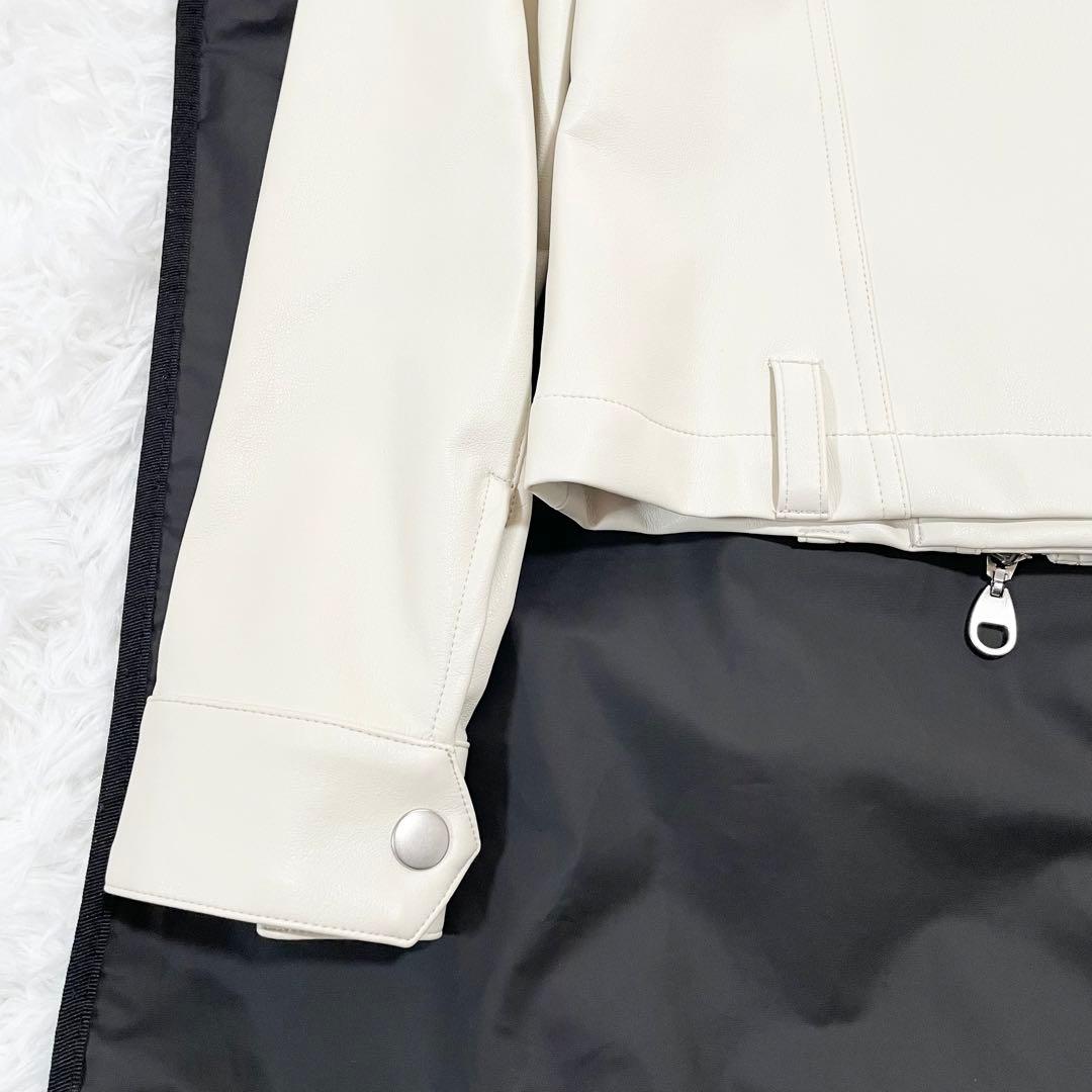 極美品　kay me ケイミー ストレッチライダース ジャケット　洗える　7