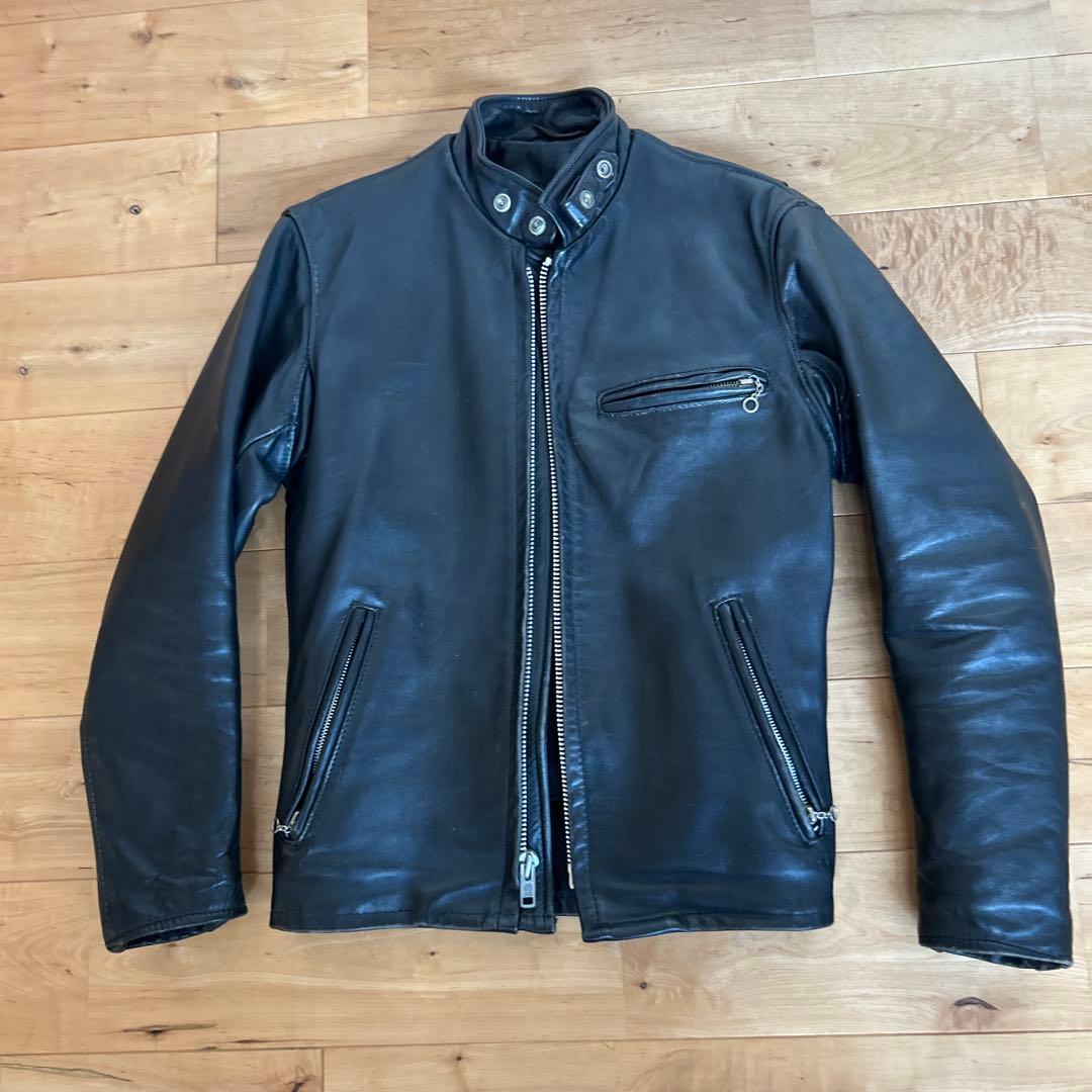 Schott シングルライダース 641 サイズ34(S) Y