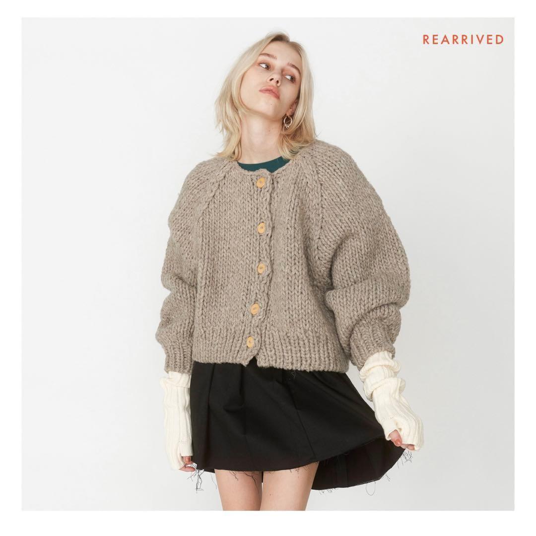 SeaRoomlynn Handmade Wool マルチカーディガン