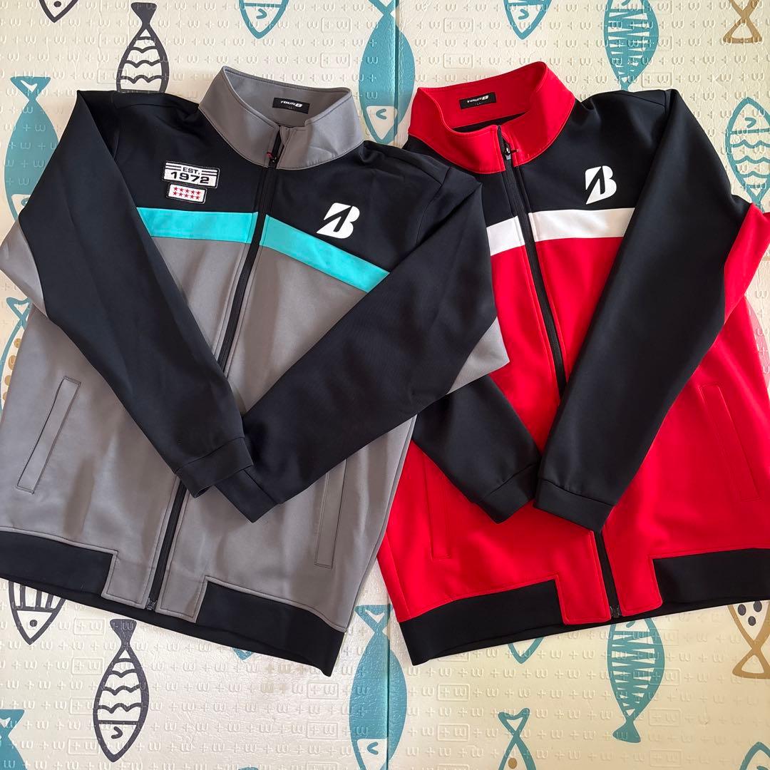 【美品】ブリジストンゴルフ　TOUR Ｂ　ブルゾン　LLサイズ　2枚セット