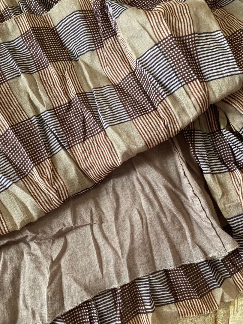 PRADA プラダ スカート 42 チェック柄 ワンピース セーター Tシャツ