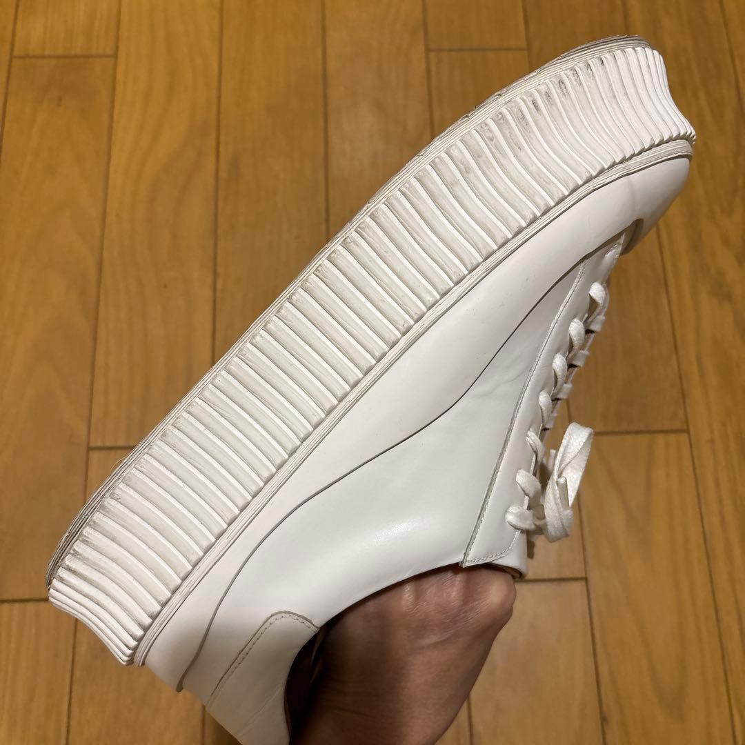 JIL SANDER プラットフォーム レザー スニーカー