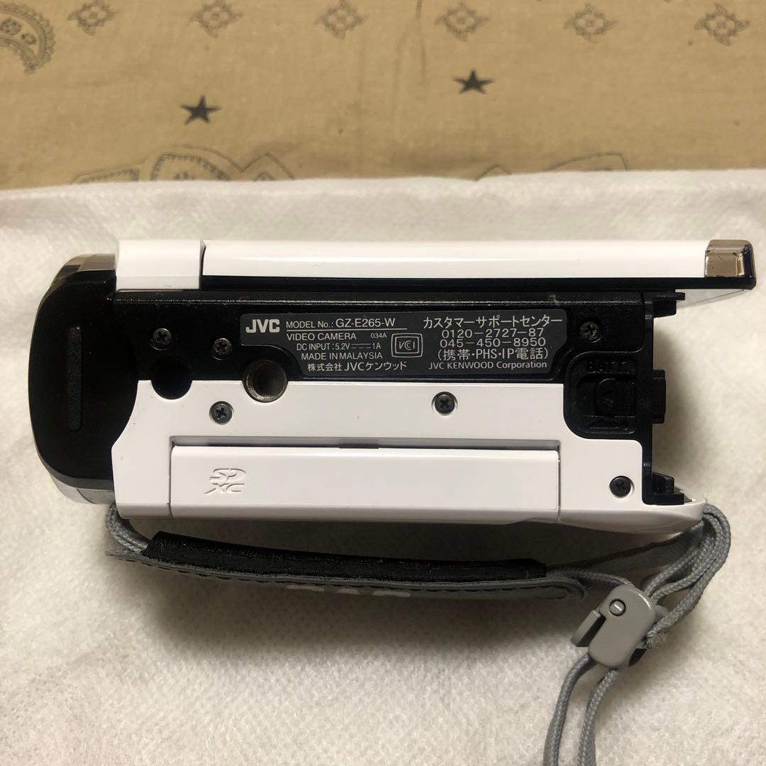 美品 JVC Everio GZ-E265 バッテリー2個付 ビデオカメラ