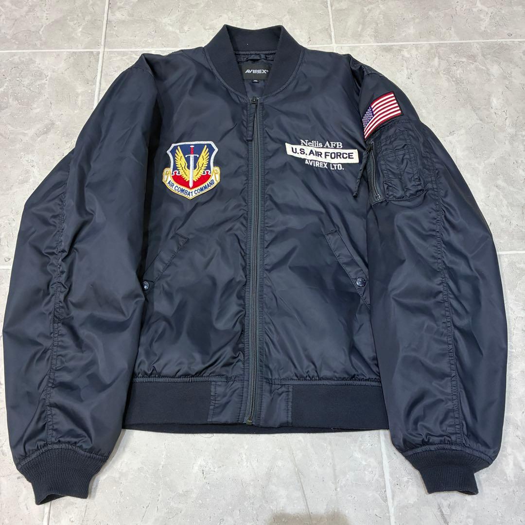 た*ん様 MA1 ジャケット　2XL　AVIREX アヴィレックス