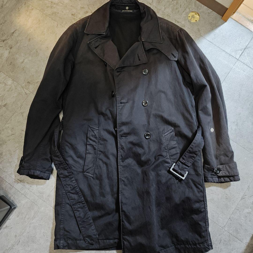 STONE  ブラック トレンチコート