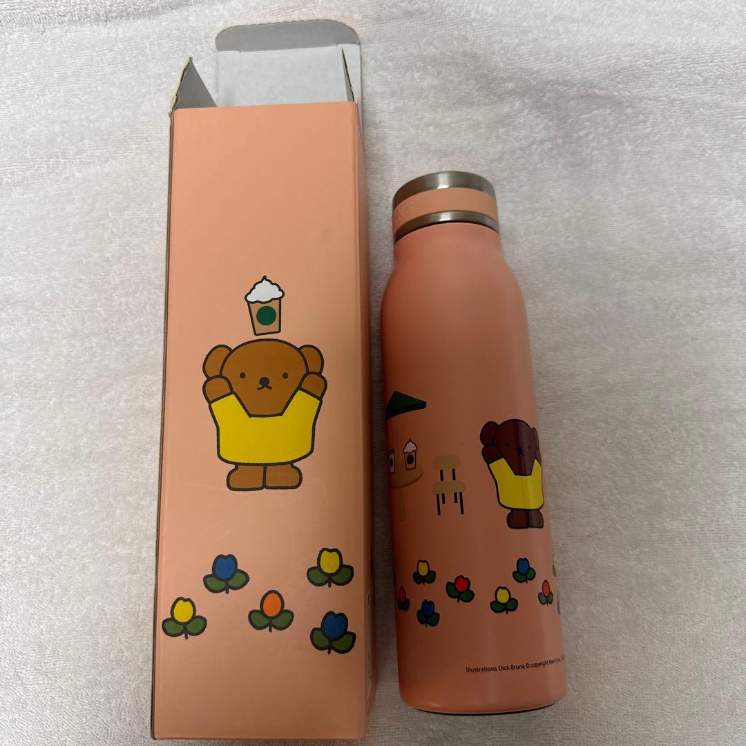 STARBUCKS+ Miffy ウォーターボトル ピンク 海外限定 ミッフィー