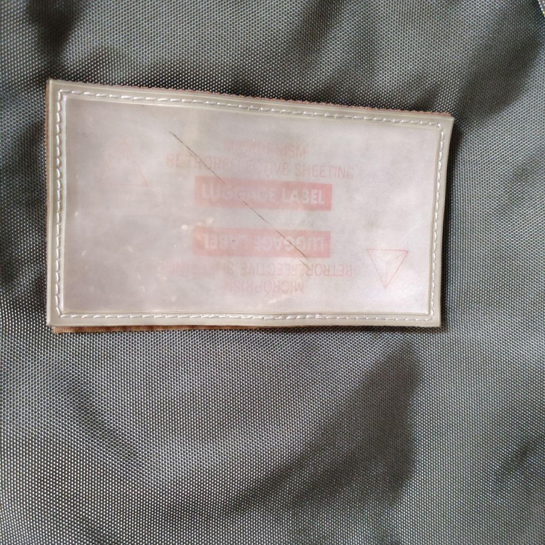 ヴィテージLUGGAGE LABEL山口タグミニタリーメッシュプルオーバーベスト