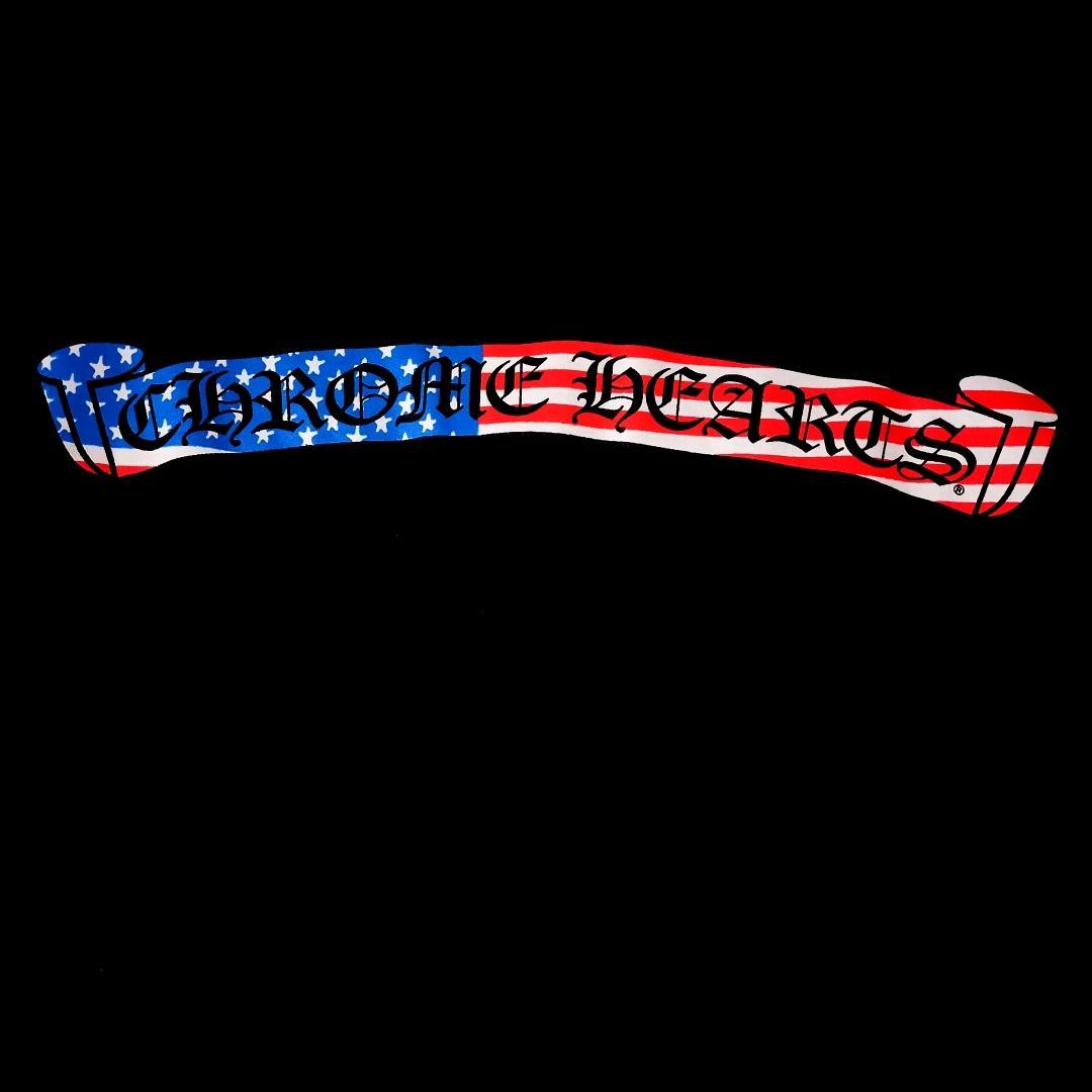 クロムハーツ 21AW MATTY BOY 星条旗 AMERICA ロンT XL