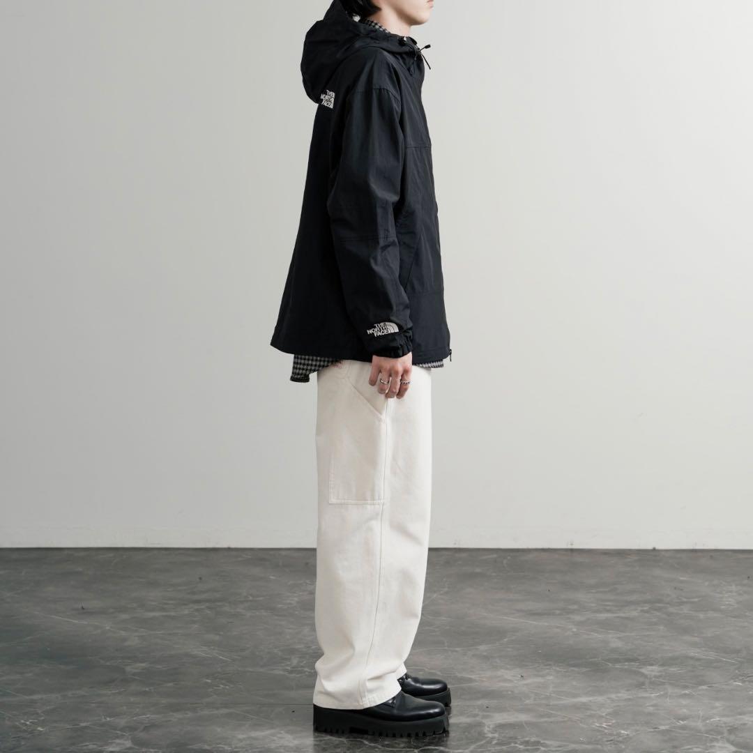 新品 THE NORTH FACE ロゴ刺繍マウンテンパーカーナイロンジャケット