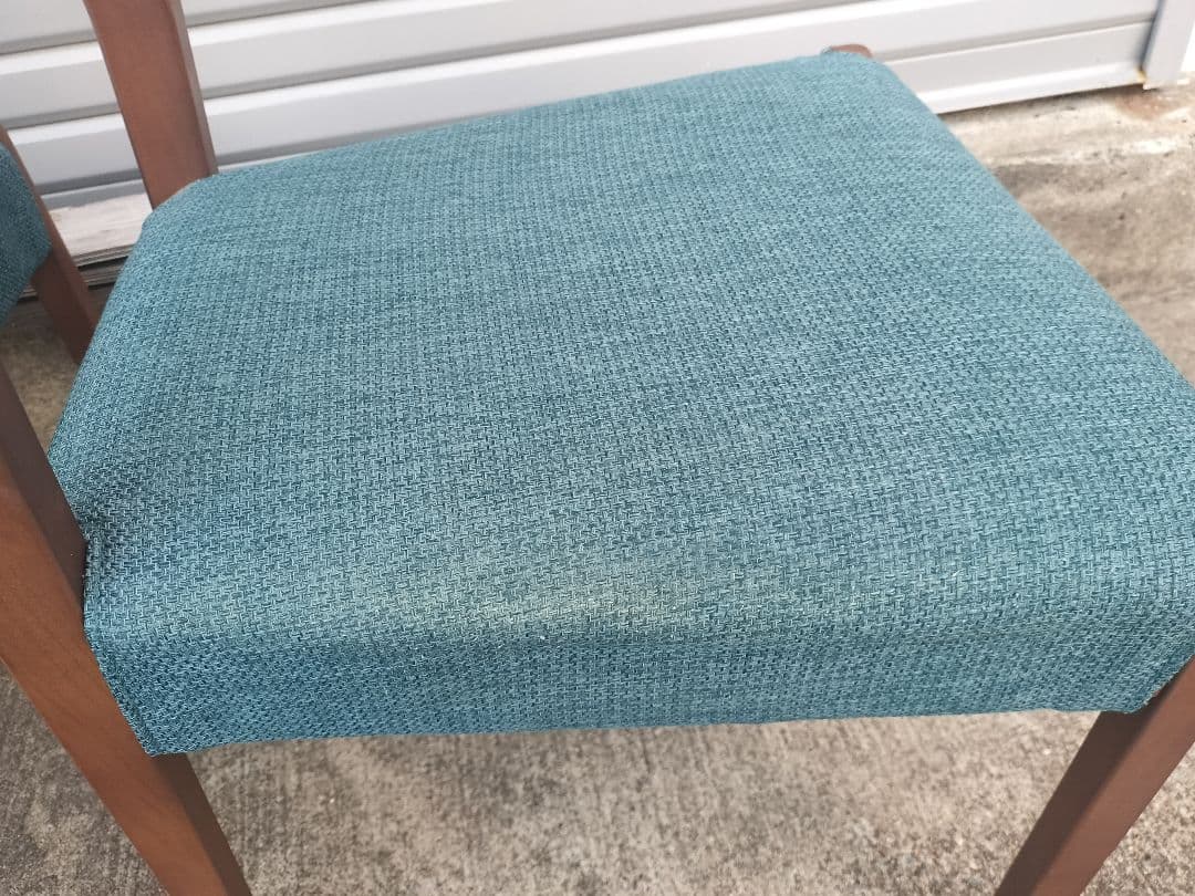 ニトリ NITORI アルナス ダイニングチェア グリーン 2脚セット