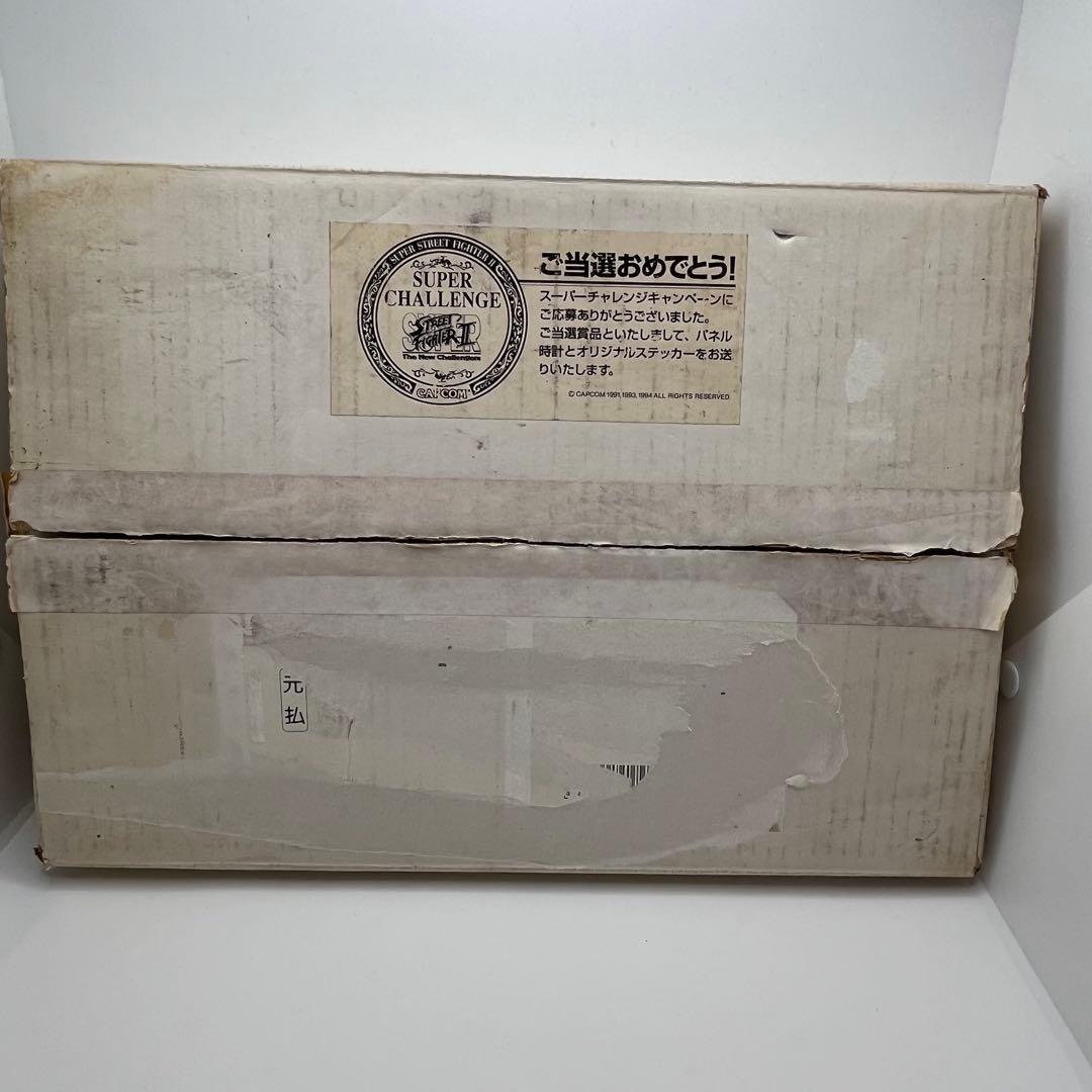 当選品 ストリートファイターⅡ パネル時計 オリジナルステッカー　動作品