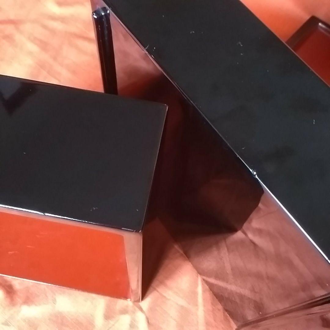 塗り重箱 （3段）(Japanese lacquerware)