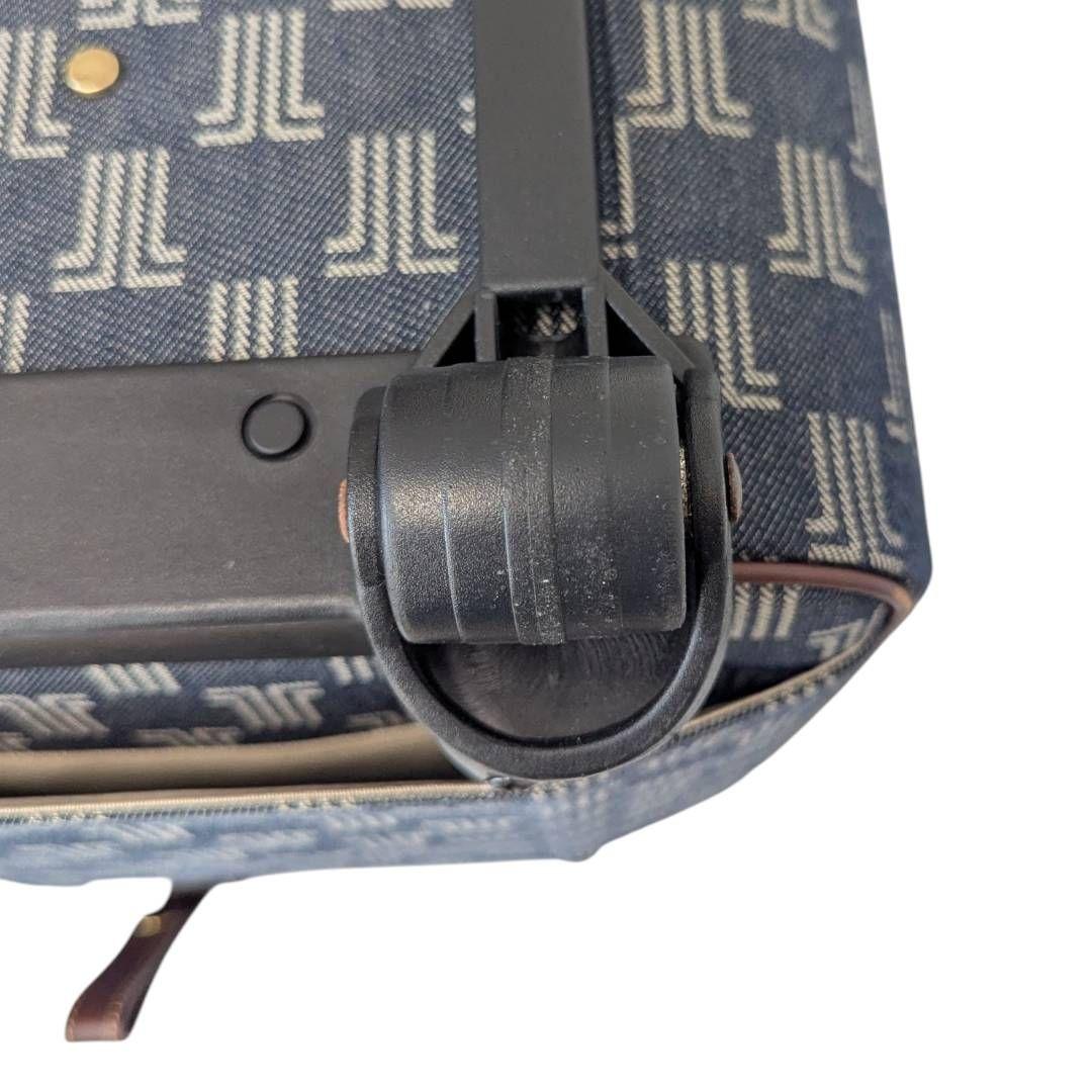 極美品☆激レア☆ランバン　キャリーバッグ　モノグラム　総柄　レザー