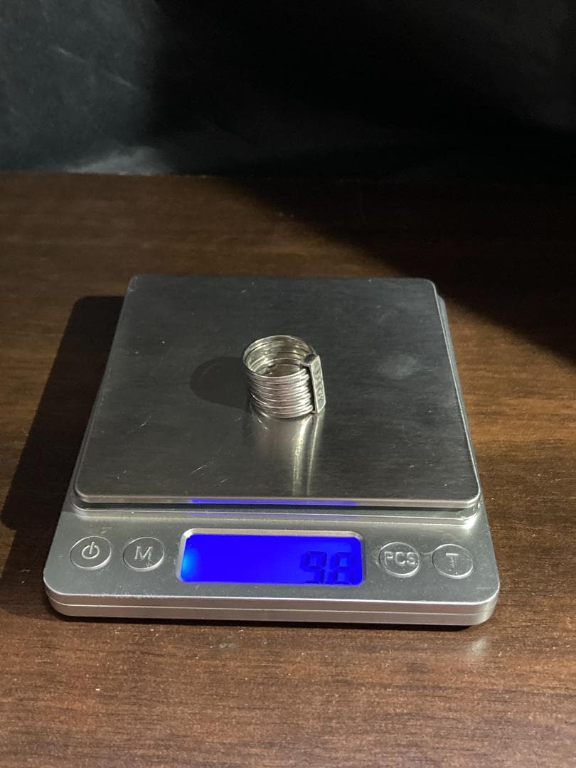 美品 Dior ディオール 7連 リング 指輪 シルバー 925 15号