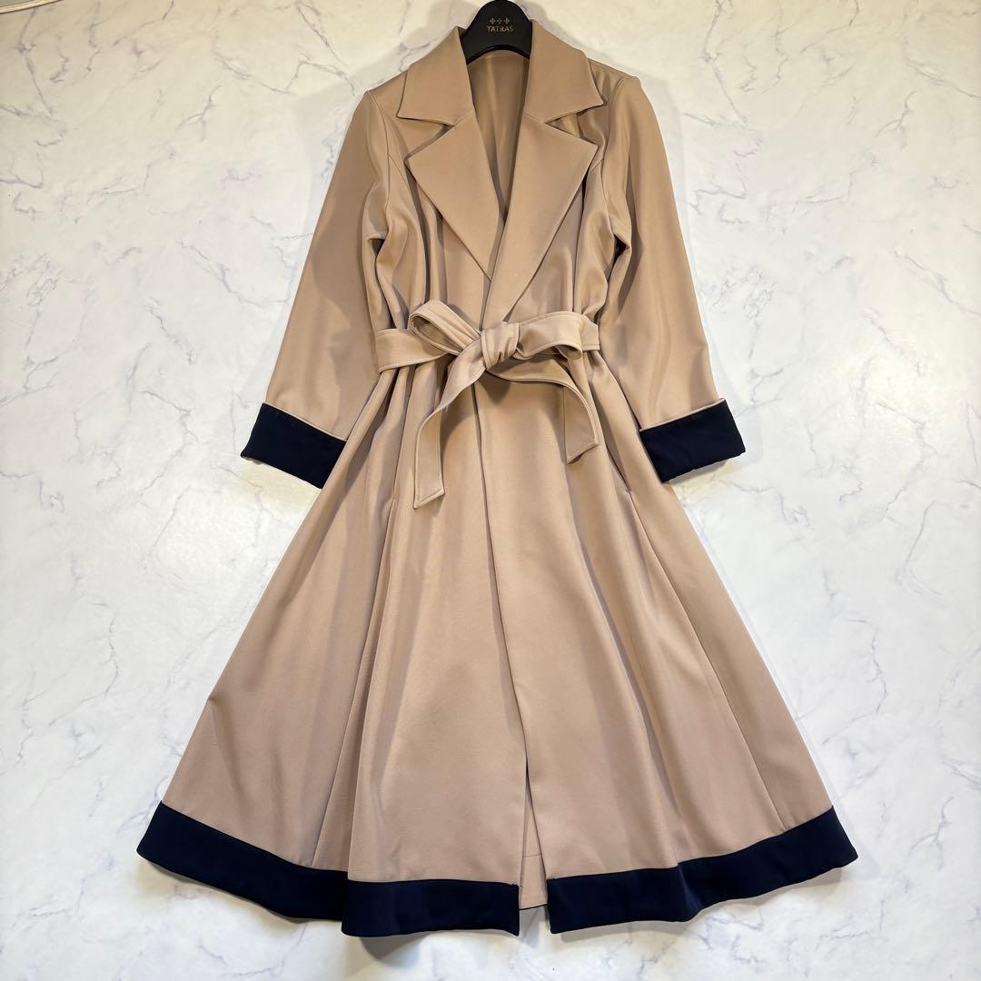 ジェンヌ 完売品 オードリーフレアトレンチコート S