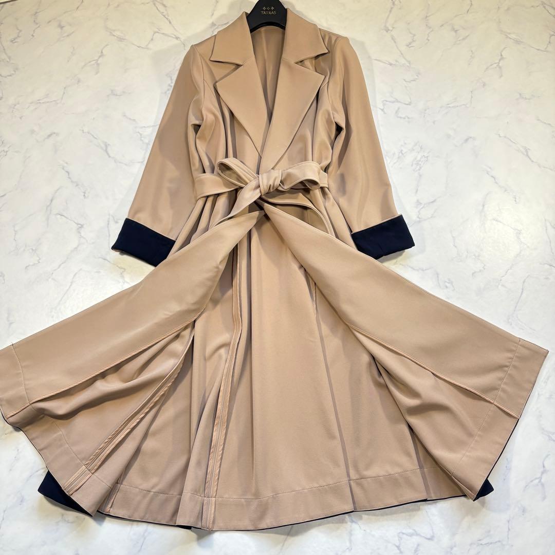 ジェンヌ 完売品 オードリーフレアトレンチコート S