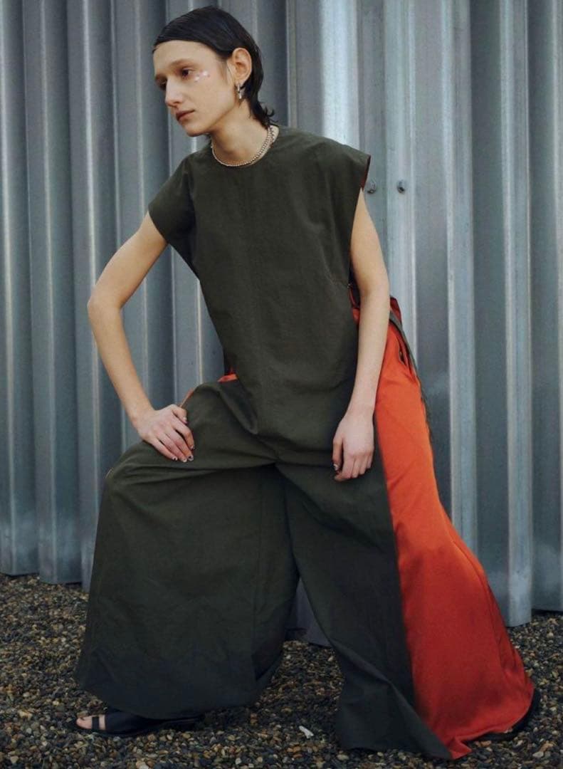 アンスリード un3d　サイドフレアワイドオールインワン❣️